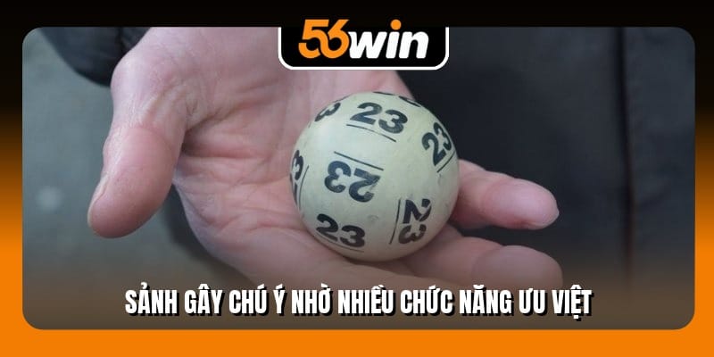 Sảnh gây chú ý nhờ nhiều chức năng ưu việt